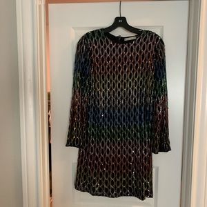 Beaded Alice + Olivia Dress